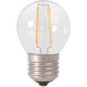 5x Calex LED lamp E27 | Kogel P45 | Filament | Helder | 2700K | Dimbaar | 3.5W (25W)