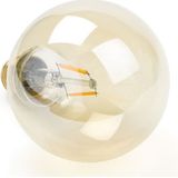 LED lamp E27 | Globe | Calex (2W, 136lm, 2100K, Goud)