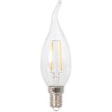 Calex LED lamp E14 | Sierkaars BXS35 | Filament | Helder | 2700K | Dimbaar | 3.5W (25W)