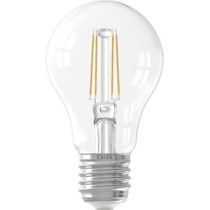 5x Calex LED lamp E27 | Peer A60 | Filament | Helder | 2700K | Dimbaar | 4.5W (40W)