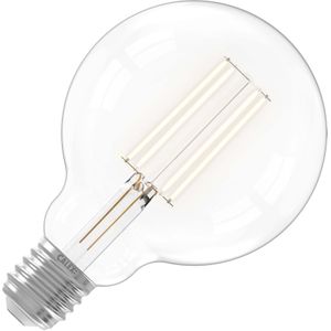 Calex | LED filament | Grote fitting E27 | G95 Globe | Helder | 4.5W