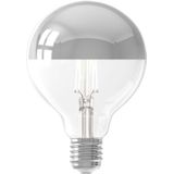 Filament LED Lamp Globe - Mirror Silver - Dimbaar - E27 Fitting
