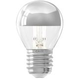 Calex LED lamp E27 | Kogel P45 | Kopspiegel | Zilver | 2700K | Dimbaar | 3.5W (25W)