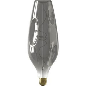Calex Barcelona XXL Titanium - E27 LED Lamp - Filament Lichtbron Dimbaar - 4W - Warm Wit Licht