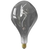 Calex Organic EVO XXL Titanium - E27 LED Lamp - Filament Lichtbron Dimbaar - 6W - Warm Wit Licht