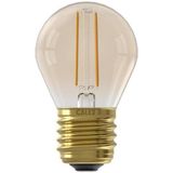 Calex Filament LED Lamp - E27 - P45 Lichtbron Goud - 3.5W - Dimbaar