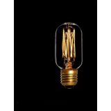 Calex filament LED buislamp E27 3.5W 250lm 2100K Goud Dimbaar Ø4.5x11cm T45