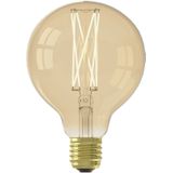 Calex Filament LED Lamp - G95 Vintage Lichtbron - E27 - Goud - Warm Wit Licht - Dimbaar