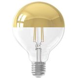 Calex LED filament kopspiegel goud globe E27 3.5 W 250 Lm 95mm