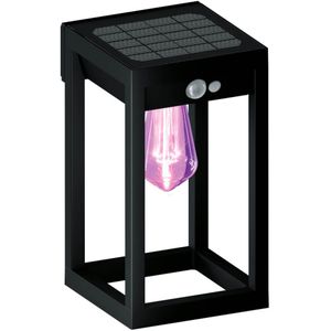 Calex solar wandlamp zwart 15 x 18 x 27 cm