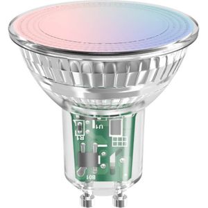 Calex Smart Outdoor Smart LED Lamp - GU10 - Slimme Bluetooth Mesh Bulb - RGB en Warm Wit Licht - 4.9W