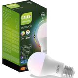 Calex - Smart Outdoor Lamp - E27 - RGB + 2700K-6500K - 806 Lumen - 9.4W
