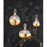 Calex - Kalmar XXL - Lamp - Goud - Spiraal Filament - Dimbaar