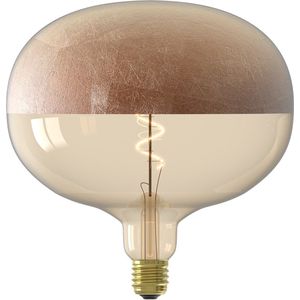 Calex XXL lamp E27 | Boden Craquele | Copper | 1800K | Dimbaar | 4W