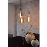 Calex Splash XXL Goud - E27 LED Lamp - Filament Lichtbron Dimbaar - 10,5W - Warm Wit Licht