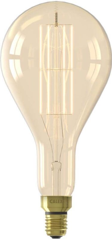 Calex Splash XXL Goud - E27 LED Lamp - Filament Lichtbron Dimbaar - 10,5W - Warm Wit Licht