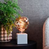 Calex Organic Neo Goud - E27 LED Lamp - Filament Lichtbron Dimbaar - 4W - Warm Wit Licht