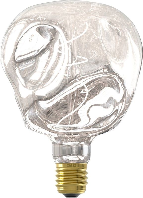 Calex Organic Neo Zilver - E27 LED Lamp - Filament Lichtbron Dimbaar - 4W - Warm Wit Licht