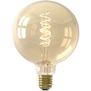 Calex LED lamp E27 | Globe G125 | Filament | Goud | 2100K | Dimbaar | 5.5W (40W)