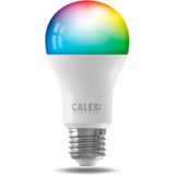 Calex Slimme Lamp - Set van 2 stuks - Wifi LED Verlichting - E27 - Smart Lichtbron - Dimbaar - RGB en Warm Wit - 9.4W