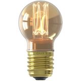 Calex LED lamp E27 | Kogel P45 | Crown | Goud | 1800K | Dimbaar | 2.3W (15W)