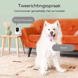 Calex - Beveiligingscamera voor Binnen - 2K - Pan Tilt - Wifi - Wit