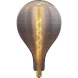 Calex LED lamp E27 | Globe G160 | Filament | Silk Splash Grijs | 1800K | Dimbaar | 4W