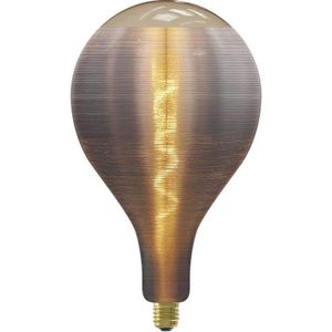 Calex LED lamp E27 | Globe G160 | Filament | Silk Splash Grijs | 1800K | Dimbaar | 4W