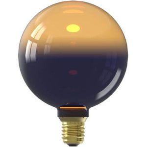 Calex LED lamp E27 | Inception G125 | Filament | Gradient Black/Gold | 1800K | Dimbaar | 3.5W