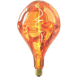 Calex XXL lamp E27 | Organic Evo Flamboyant | Deep Yellow | 1800K | Dimbaar | 6W