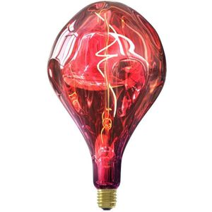 Calex - Organic Flamboyant Evo - Lamp - Deep Purple - E27 - Dimbaar