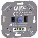 Calex LED Wanddimmer - Universele Inbouw Dimmer - 3-250W - Fase afsnijding