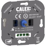 Calex LED Wanddimmer - Universele Inbouw Dimmer - 3-250W - Fase afsnijding