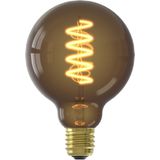 Calex LED Filament Lamp - Globe 9,5cm - E27 - Lichtbron Natural - Dimbaar - Warm Wit licht - 4W