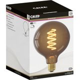 Calex - Globe G125 - LED Lamp - Amberkleurig - E27 - Dimbaar - 4W