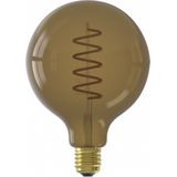 Calex - Globe G125 - LED Lamp - Amberkleurig - E27 - Dimbaar - 4W