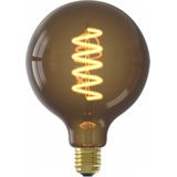 Calex - Globe G125 - LED Lamp - Amberkleurig - E27 - Dimbaar - 4W