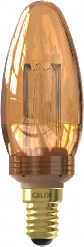 Calex - Crown - Led Lamp - Goud - E14 - Dimbaar