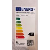 Calex - Crown - LED Lamp - Goud - E14 - Dimbaar - 65 Lumen