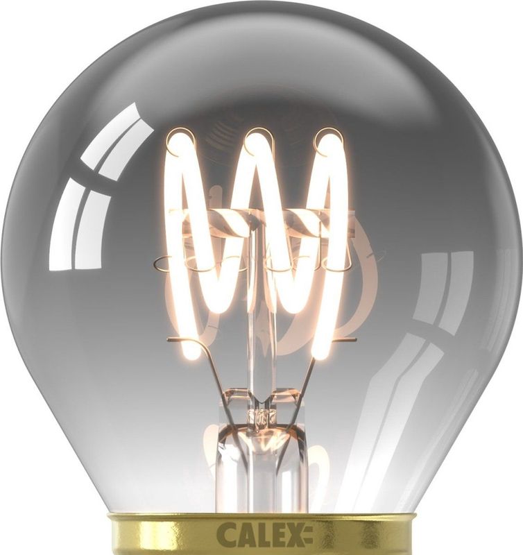 Calex - P45 - Filament Led Lamp - Titanium - Dimbaar - E27