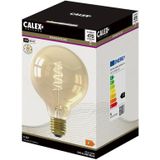 Calex LED Lamp - E27 - 3 Staps Dimmer - Dimbaar - ST64 - Goud - Warm Wit Licht - 5.5W