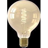 Calex LED Lamp - E27 - 3 Staps Dimmer - Dimbaar - ST64 - Goud - Warm Wit Licht - 5.5W