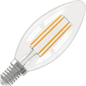 Calex - Smart Kaars B35 - Helder - 220-240V - 4.9W - Dimbaar - E14