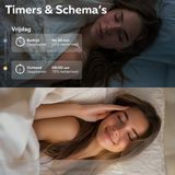 Calex - Smart Lamp - Wit - Eenvoudige Installatie - Spraakbesturing