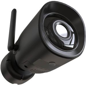 Calex Slimme Bewakingscamera voor Buiten - Smart Beveiligingscamera met 2-Weg Audio - Outdoor IP Camera - 2K - Zwart