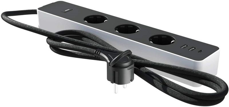 Calex - Slimme Stekkerdoos - Wit - Kunststof - WiFi Verbinding