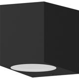 Calex Wandlamp buiten GU10 | Vierkant | IP54 | Zwart