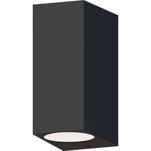 Wandlamp buiten | Calex | Bergamo (2x GU10, Up/Down, Zwart)