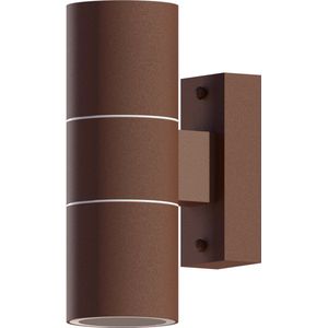 Calex wandlamp Turin roest 10,8 x 6 x 17 cm