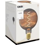 Calex Pulse Nantes LED Lamp - E27 - Filament Lichtbron - Warm Wit Licht - Rookglas